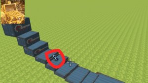 Прохождение гигантской лестницы на машинах в chicken gun.