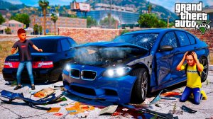 ЛЮБИМУЮ BMW M5 F10 ВИТИ ОПЕРА РАЗБИЛИ! СТРЕЛКА С БЫВШИМ ОДНОКЛАССНИКОМ! СУЕТА! ШКОЛЬНЫЕ БУДНИ ГТА 5
