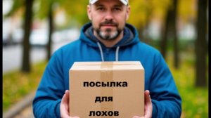 #мошенники    Посылка с расчлененкой для лоха.