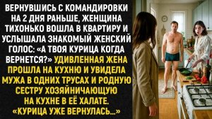 Истории из жизни/Вернувшись с командировки женщина/Аудиорассказы/Жизненные истории/Рассказы реальные