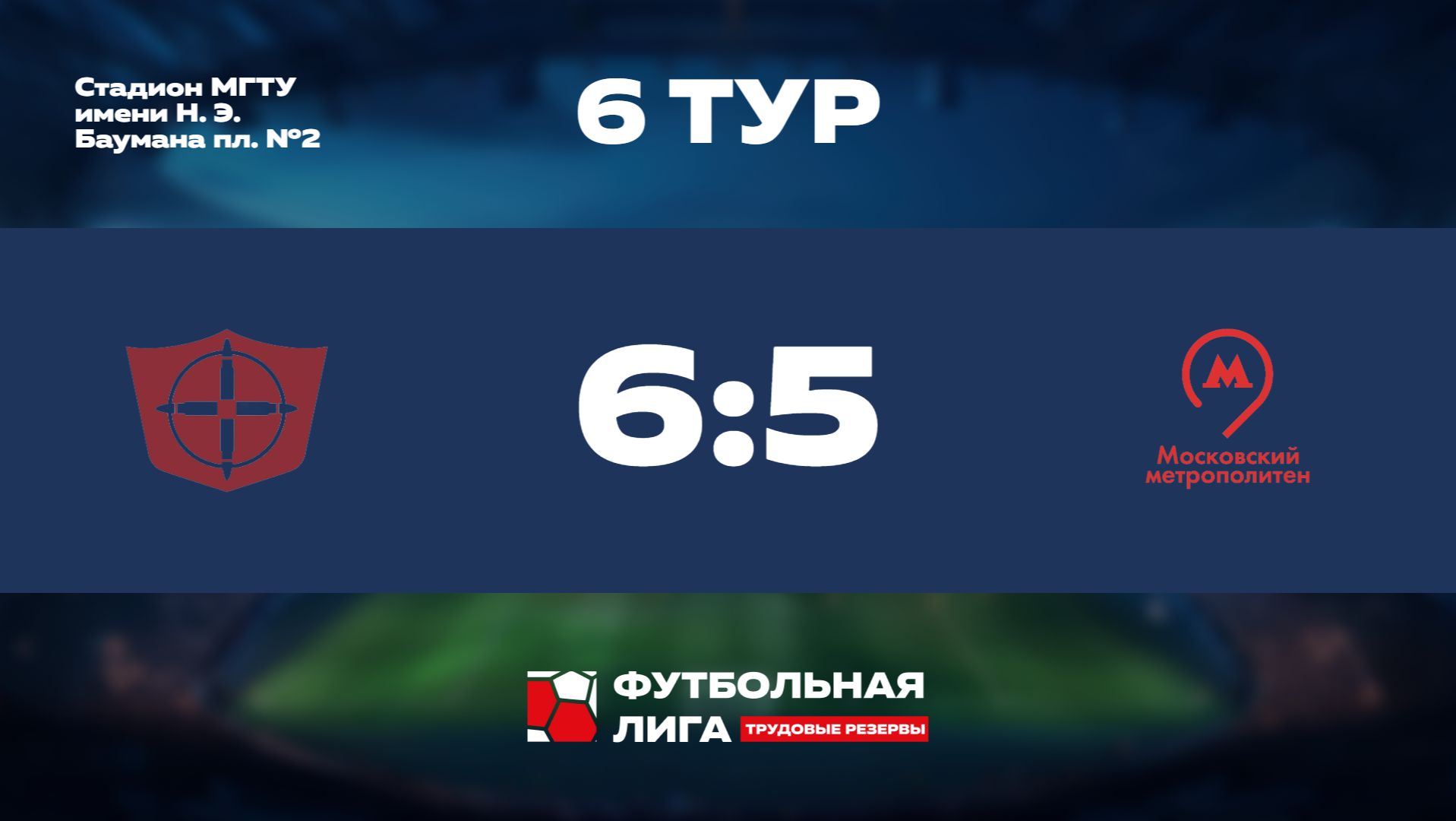Обзор | 6 тур | НПО Прибор Голембиовского - Московский Метрополитен | Меркурий
