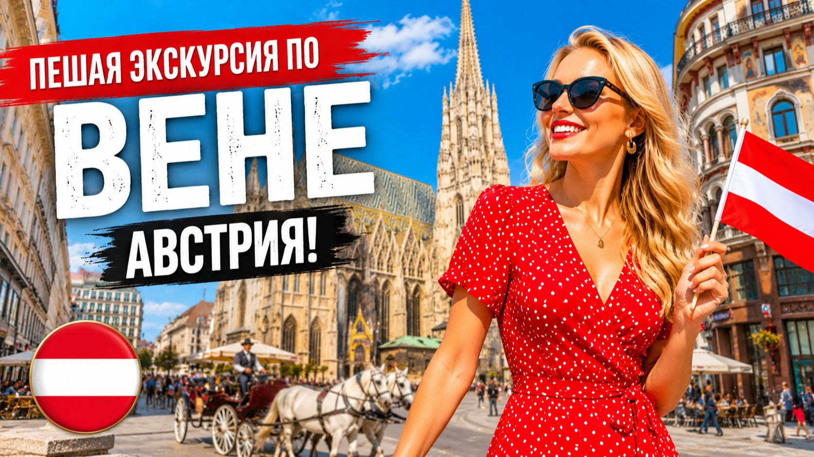 Пешая экскурсия по Вене, Австрия — самому красивому городу Европы!