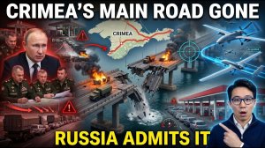 Crimea’s Last Road is CLOSED… Even Russia’s Generals Admit It’s BAD!