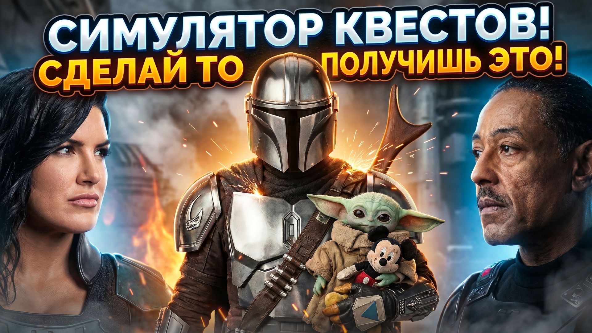 Грехо обзор Мандалорец (1 сезон) смотреть онлайн