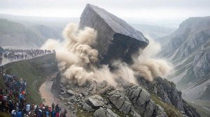 Самые невероятные проишествия в горах, попавшие на камеру.