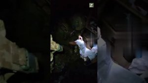 Бойцы ВСУ нашли медицинский блиндаж ищут чем раскумариться