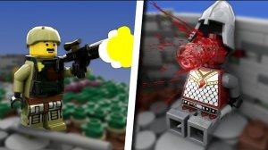 Солдат ПРОТИВ рыцаря | Анимация LEGO