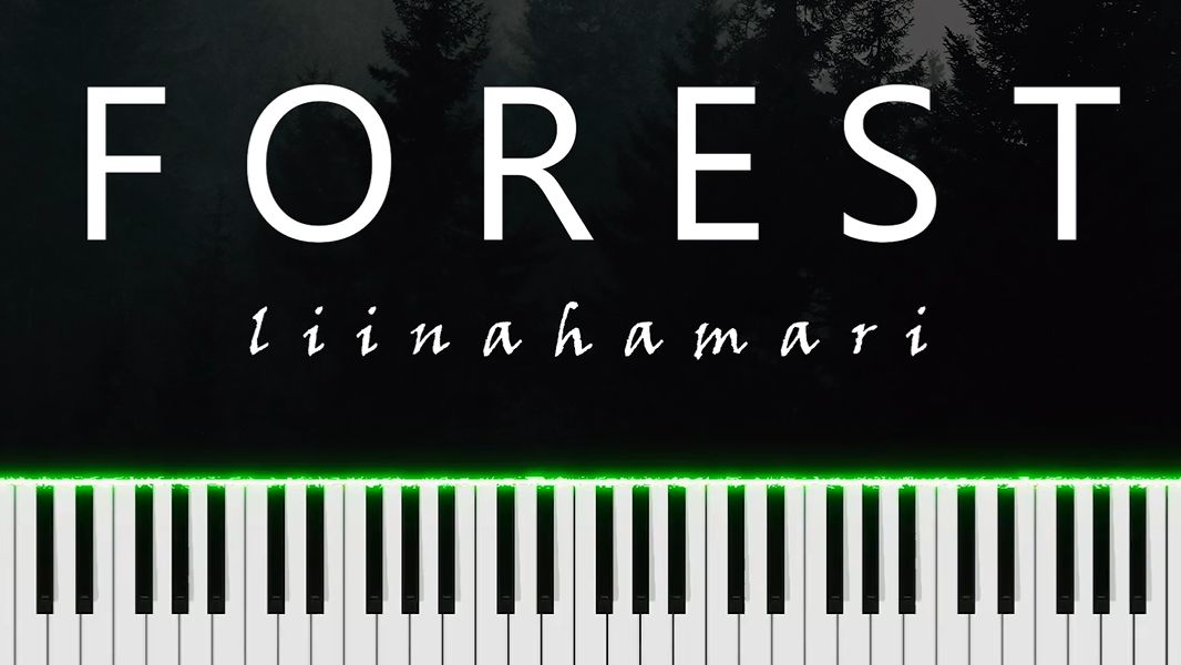 liinahamari - Forest (Official Piano Tutorial) смотреть онлайн