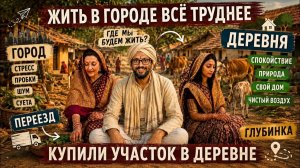 ПЕРЕЕЗЖАЕМ В ДЕРЕВНЮ? | ГДЕ МЫ БУДЕМ ЖИТЬ В ИНДИЙСКОЙ ГЛУБИНКЕ ИЛИ В ГОРОДЕ?