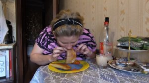 Любашины будни,мукбанг ✅