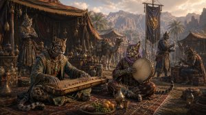 Khajiit Caravan Music | Eastern Trading Camp of Elsweyr | The Elder Scrolls Ambience