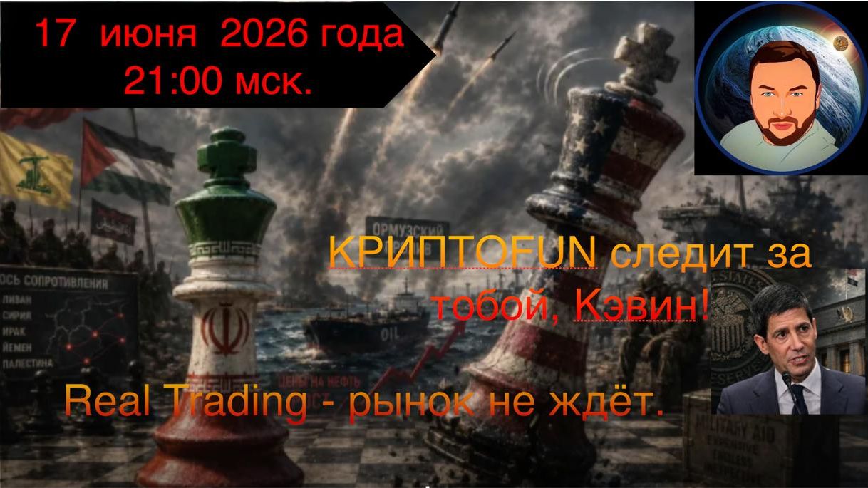 Набор на курс Real Trading продолжается! Движение рынка на FOMC 17 июня 2026 года смотреть онлайн