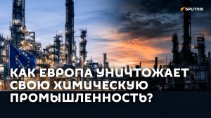 Худший кризис за 25 лет: что происходит с химической промышленностью Европы?