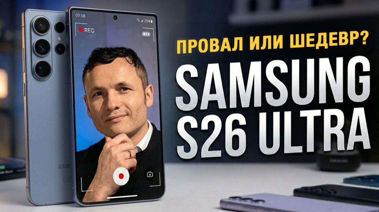 ВСЕ ЕЩЕ СОМНЕВАЕТЕСЬ? Полный обзор Samsung S26 Ultra - ВСЁ ЧТО НУЖНО ЗНАТЬ за 12 минут! 🥳