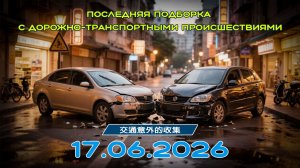 Последняя подборка ДТП 17.06.2026