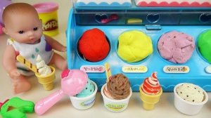 Покупай кукольное мороженое 🍨 и играй в игрушки Play Doh