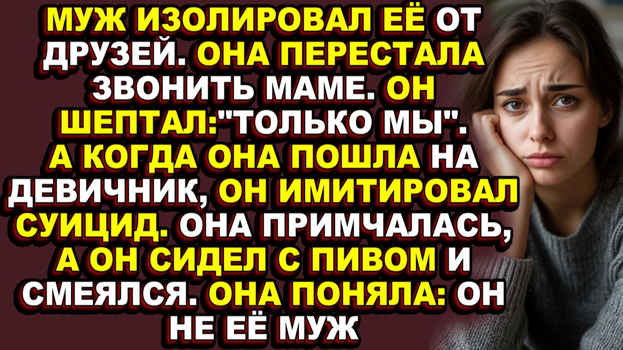 Истории из жизни|Он запрещал ей видеть подруг, маму и просто жить|Аудио рассказы|Аудиокниги слушать