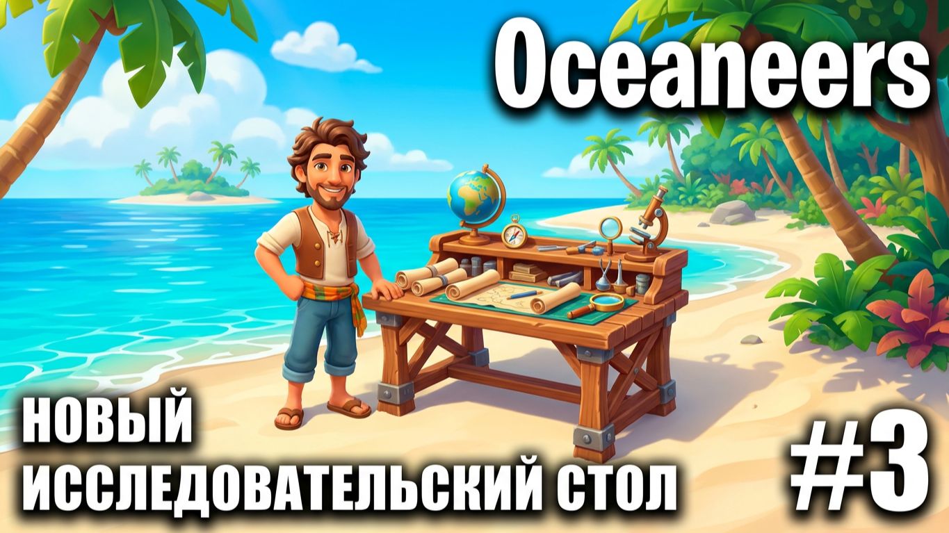 Oceaneers  - УЛУЧШЕНИЕ ИССЛЕДОВАТЕЛЬСКОГО СТОЛА 🕹Эпизод 3