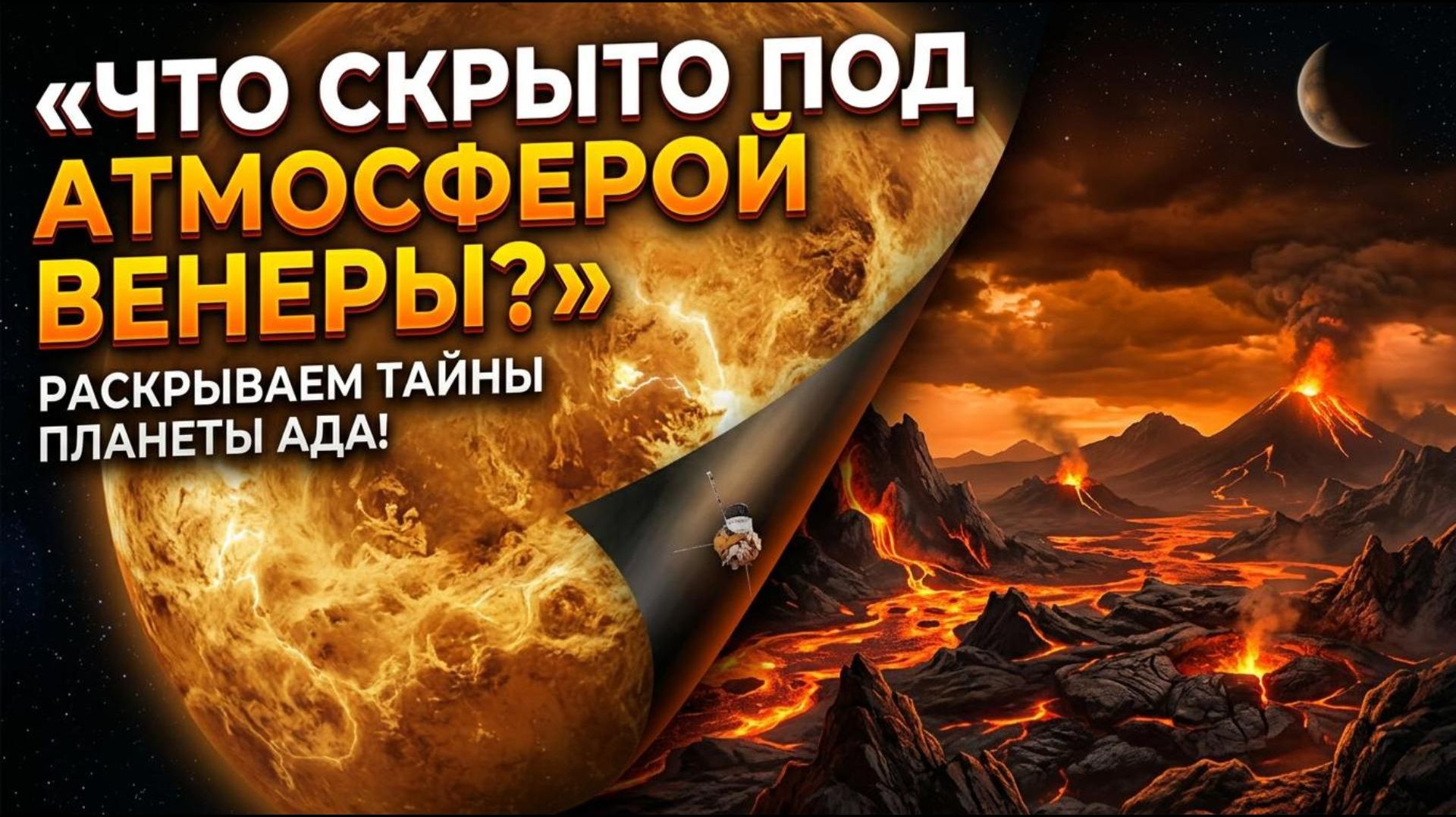 Что скрыто под Атмосферой Венеры?