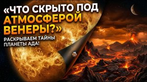 Что скрыто под Атмосферой Венеры?