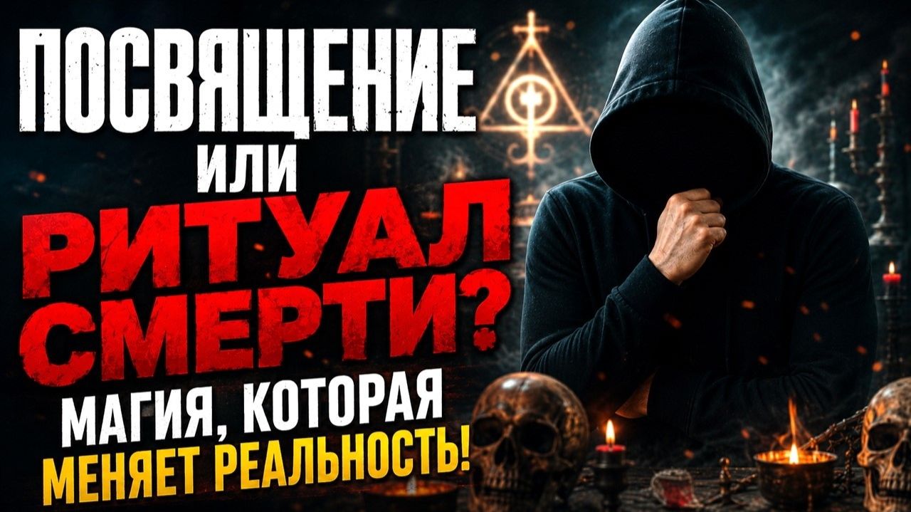 ПОСВЯЩЕНИЕ ИЛИ ОПАСНЫЙ РИТУАЛ: Магия, которая меняет реальность #маг  #оккультист  #магия  #колдун