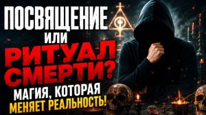 ПОСВЯЩЕНИЕ ИЛИ ОПАСНЫЙ РИТУАЛ: Магия, которая меняет реальность #маг  #оккультист  #магия  #колдун