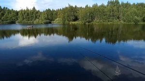 Рыбалка на озере в Войнино. Наловили пискарей!
