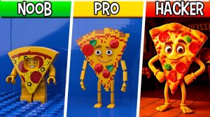 LEGO Пепперони Спагеттони - Noob / Pro / HACKER! Итальянские Брейнроты Мемы