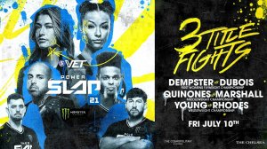Power Slap 21: DEMPSTER vs DUBOIS  | OFFICIAL PROMO