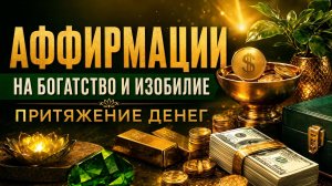 Аффирмации на богатство и изобилие | Притяжение денег
