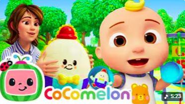 Humpty Dumpty Outdoor Chase Big Balloon Adventure CoComelon Nursery Rhymes Songs for Kids смотреть онлайн