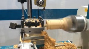 Токарный центр с ЧПУ Beaver 15D4. Демонстрация работы токарного станка с ЧПУ Бивер 15D4