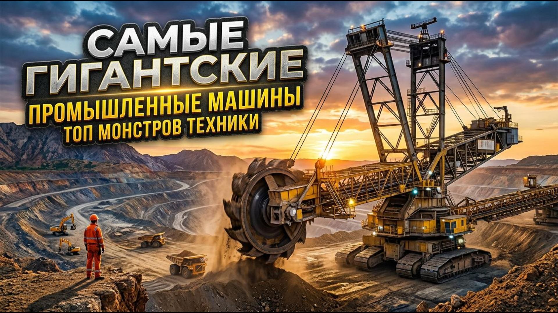 Самые Гигантские Промышленные Машины, Которые Когда-Либо Создавало Человечество!