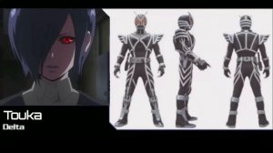 Tokyo Ghoul crossover Kamen Rider Faiz