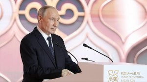Приём в честь участников саммита Россия – АСЕАН