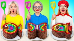 Кулинарный Челлендж# Я против Бабушки # Безумная Кулинарная Битва от DO