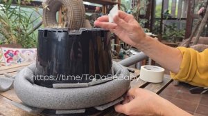 Мастер-класс Форма для кашпо из ротанга «ПЫШКА»