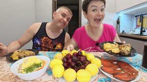 Мукбанг ОТДЫХ в России нам теперь НЕ ПО КАРМАНУ! Где отдохнуть этим Летом?! Семейный ужин в России
