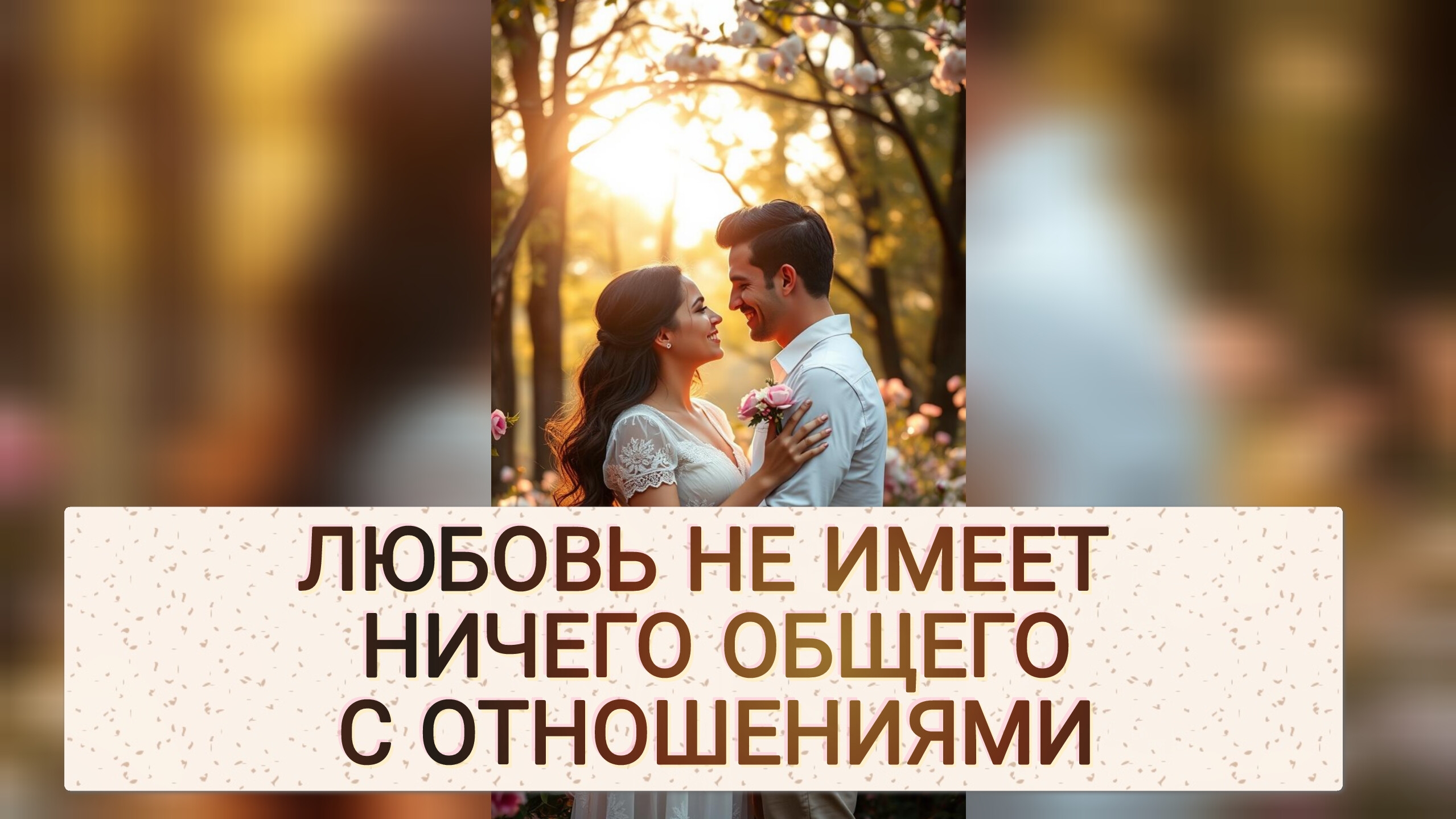 ЛЮБОВЬ НЕ ИМЕЕТ НИЧЕГО ОБЩЕГО С ОТНОШЕНИЯМИ смотреть онлайн
