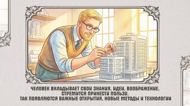 «17 традиционных российских духовно-нравственных ценностей»: Созидательный труд