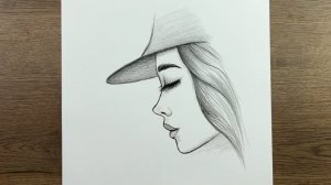 Как шаг за шагом нарисовать красивое лицо девушки карандашом