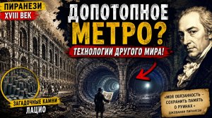ОСТАТКИ ДОПОТОПНГО МЕТРО XVIII ВЕКА НА ГРАВЮРАХ ПИРАНЕЗИ? Технологии другого мира!