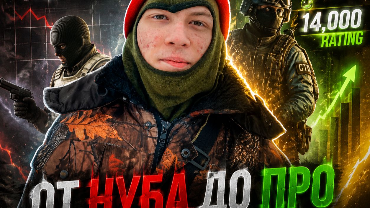 От Нуба до Про Мой Путь к 14,000 Рейтингу в CS2!