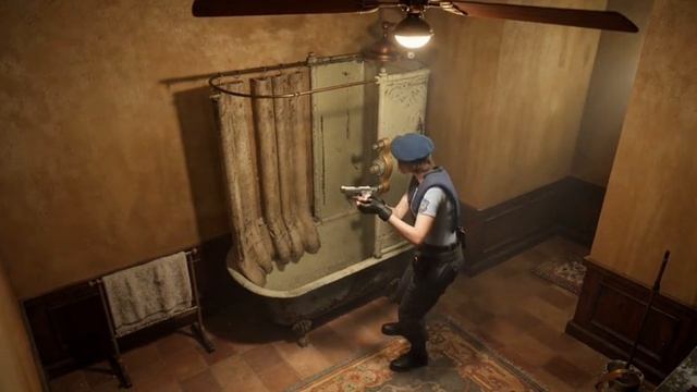 resident evil Bathroom encounter