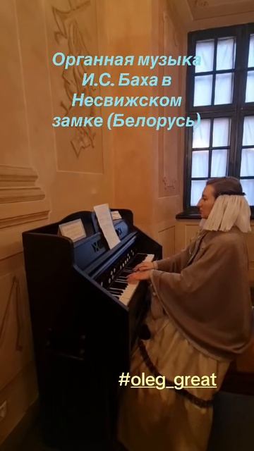Органная музыка Баха И.С. в стенах Несвижского замка