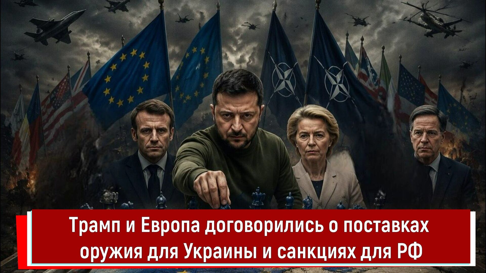 Трамп и Европа договорились о поставках оружия для Украины и санкциях для РФ смотреть онлайн