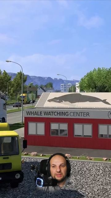 Город Акюрейри в DLC Исландия #shorts