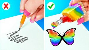 Простые и красочные лайфхаки для рисования Советы по рисованию, которые стоит попробовать