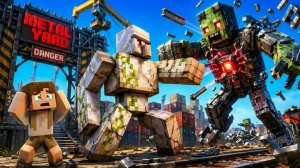 ГОЛЕМ против МАГНИТНЫХ ЗОМБИ в METAL APOCALYPSE! 😱