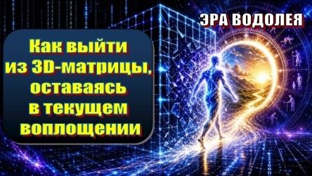 Как выйти из 3D-матрицы, оставаясь в текущем воплощении... смотреть онлайн